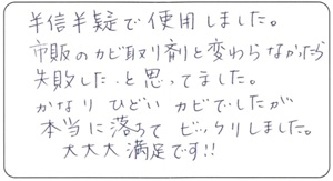 ぴろ様 お客様のお声